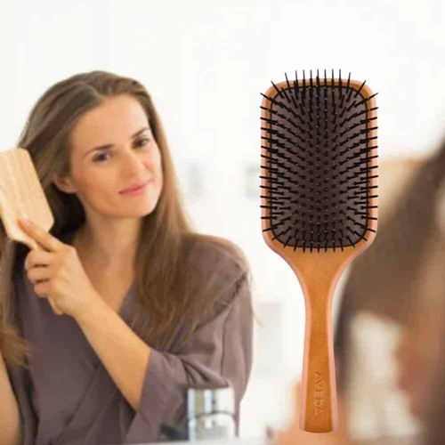 LARGE Aveda Paddle Hair Brush Air cushion comb New For Detangling & Styling - Picture 2 of 9
