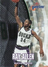 2000-01 Fleer Game Time Ray Allen #36 HOF