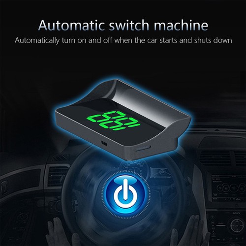 HUD GPS Digital Speedometer Car Truck Motorcycle Head Up Display KMH - Picture 3 of 8
