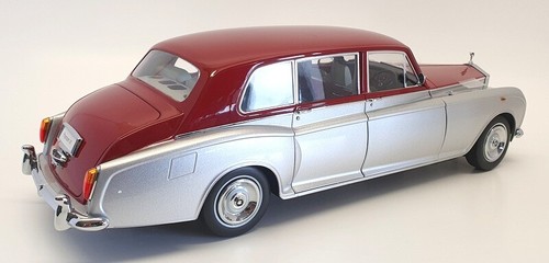 Kyosho 1/18 Scale 08905SR -1968 Rolls Royce Phantom VI - Silver/Red - Picture 2 of 6