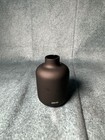 Sugahara Small Matte Black Bud Vase 4 3/8” Tall glass