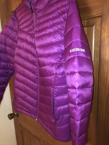 Boulder Gear gefütterter Damenmantel mit Kapuze Pflaume Small - Bild 2 von 19