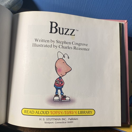 Lot of 19 Topsy Turvy Bugg Books 1988 Stephen Cosgrove 2-in-1 Hardcover VTG Kids - Picture 22 of 24