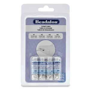 Beadalon Crimp Tube Variety Pack Sizes #1 - 340429
