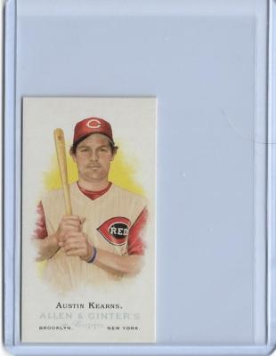 RARE 2006 ALLEN & GINTER AUSTIN KEARNS SP SHORT PRINT A&G BACK MINI CARD #15