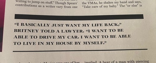 BRITNEY SPEARS Rolling Stone Magazine December 2008 USA - Picture 7 of 7