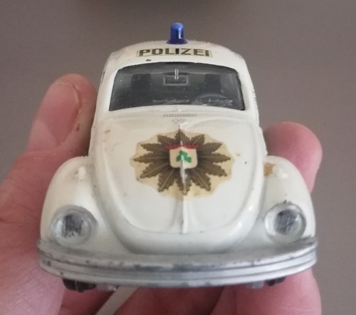 GAMA - 898 Volkswagen Beetle 1302 Polizei - scala 1/43 - Foto 7 di 10