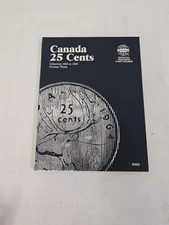 Whitman Coin Folder 2483 CANADA 25 Cents 1953 - 1989 Volume 3  Album / Book