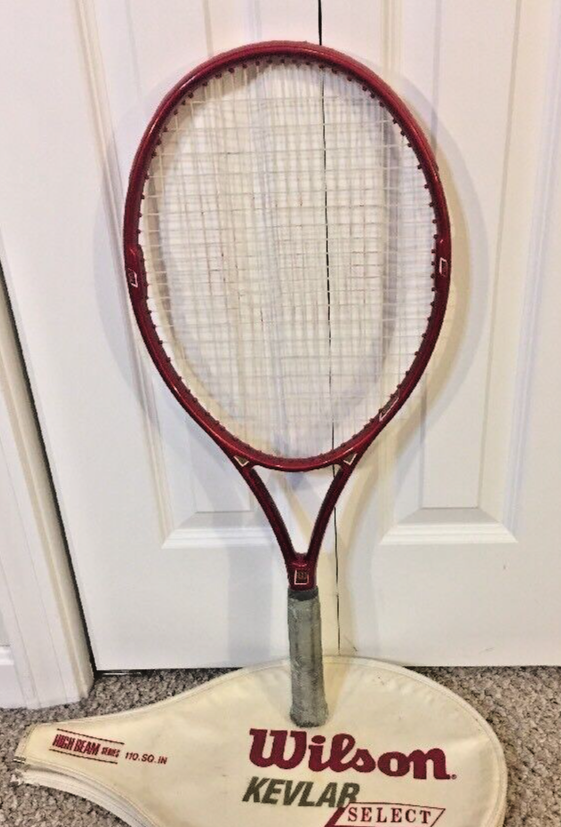 Wilson Made w/ Kevlar Select 7.6 SI Grip 4 3/8 Tennis Racket