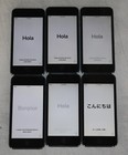 Lot of (6) Apple iPod Touch 6 (6th Gen.) A1574 - 16Gb - Space Gray - Read