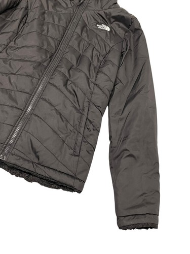 The North Face Unisex Black Fleece Interior Mossbud Swirl Reversible Jacket - Picture 4 of 9