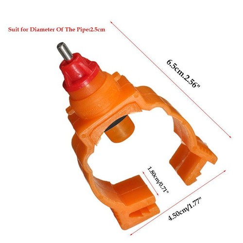 10Pcs Poultry Water Drinker Nipples Chick Waterer Nipples Poultry Drinker System - 第 6/8 張圖片