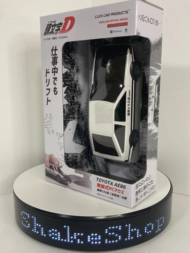 Initial D Wireless mouse TOYOTA AE86 Fujiwara Tofu store BrandNew With mouse pad