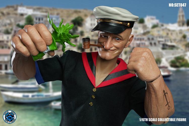 Amazon | SUPER DUCK TOYS SAILOR ポパイ 1/6 フィギュア リアル