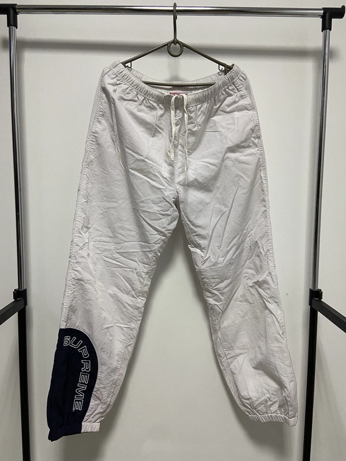 Pantalon Supreme Nylon Arc Demi Logo Big Spell Out Logo Vintage Skate
