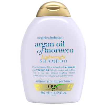 OGX Argan Oil Lightweight Shampoo 385 ml