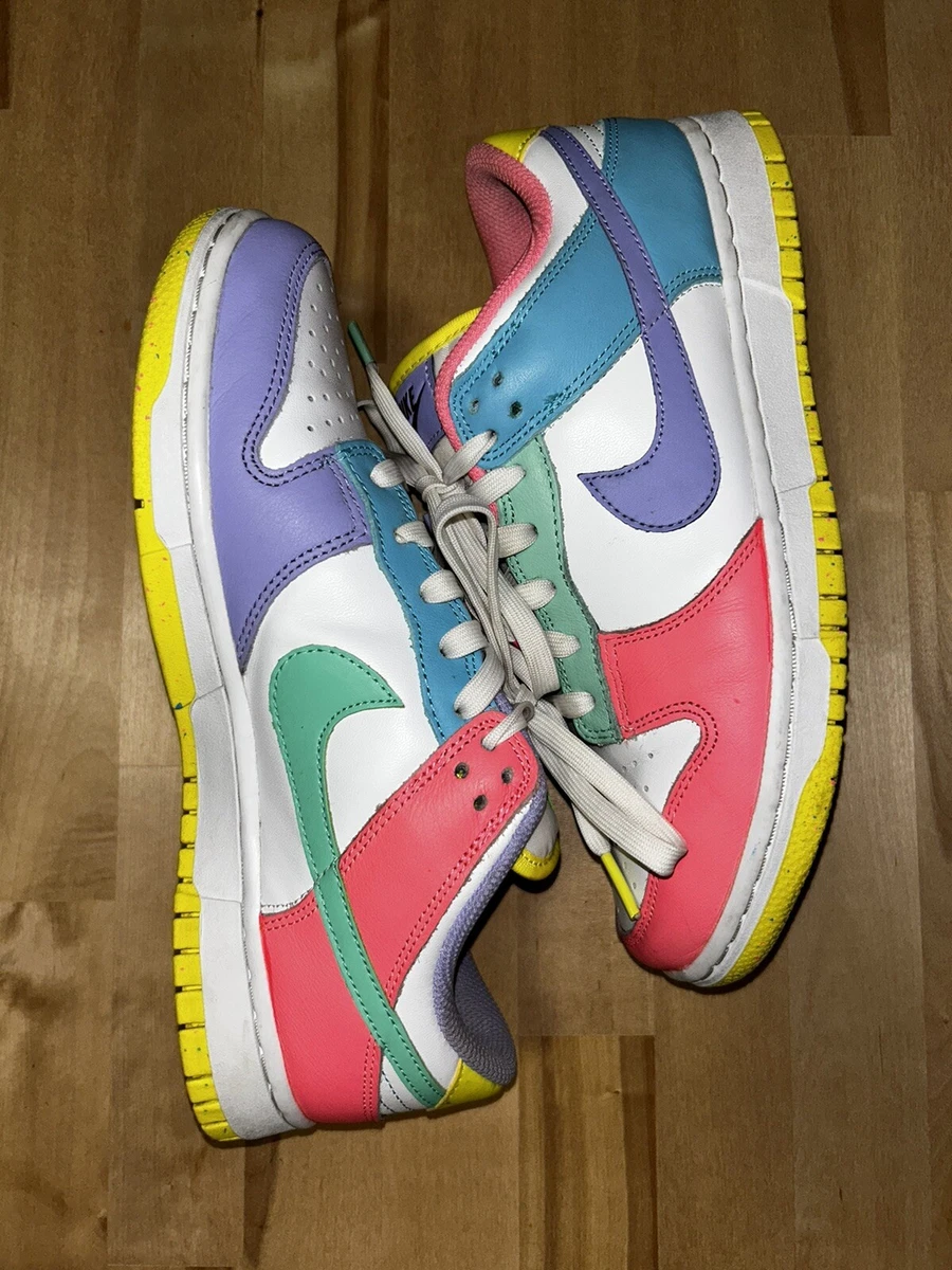 Nike Dunk Low SE Easter Candy Size 8.5 Women s