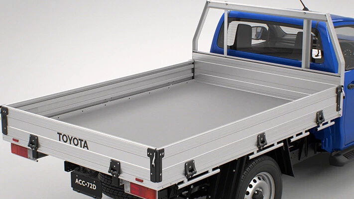 Genuine Toyota Flat Pack Heavy Duty Steel Tray Body Graphite