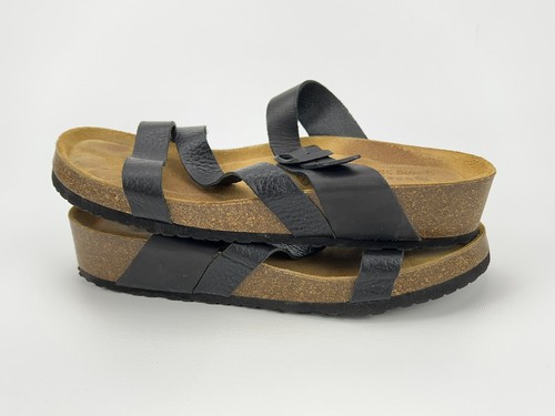 Spring Step Flossie Leather Sandal, Women's Size 8.5/ EU 40, Black - Picture 4 of 7