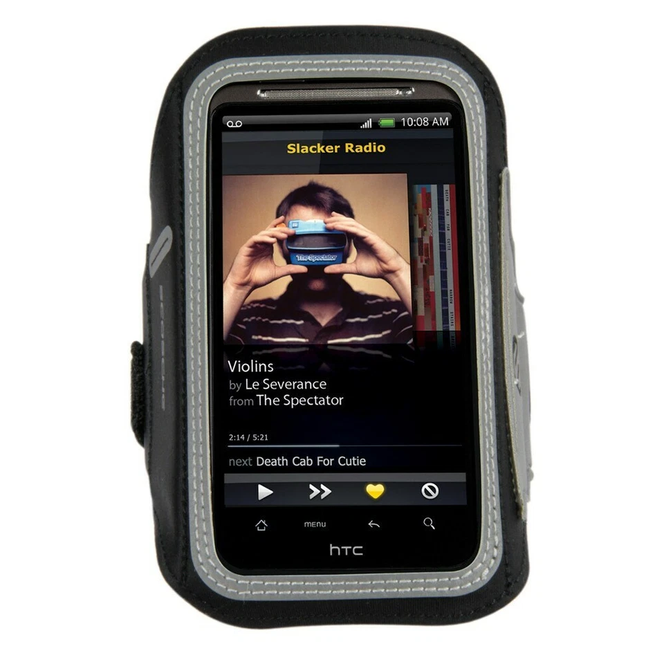 NOS Scosche Soundkase Large Sport Armband Black - Fits Older Phones (iPhone 8) - Image 2 of 3