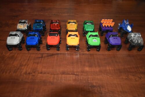 K'NEX Micro Roller Coaster Cars Ampia Selezione Blu Arancione Rosso Oro Argento KNEX - Foto 3 di 42