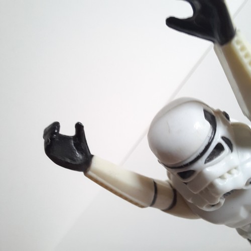 Original Vintage Star Wars, Stormtrooper komplett, Top Zustand, COO Hong Kong - Bild 8 von 13