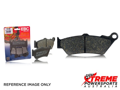 Polaris Ranger RZR 170 09-14 EBC Copper Sintered Rear Brake Pads, FA489R - Picture 2 of 3
