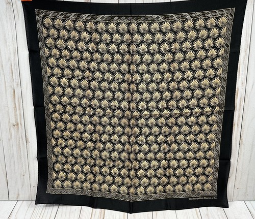New! Vintage 2008, The Metropolitan Museum of Art 100% Silk Greek Palmette Scarf - Picture 11 of 15