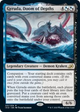 4x NM-Mint, English Regular Gyruda, Doom of Depths Ikoria: Lair of Behemoths mag