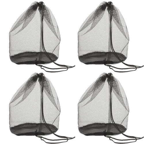 4 Pcs Pocket De Filet Stockage Du Disque Logo offres Sac Rangement Mailles Voyage