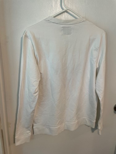 Guess Los Angeles Sweatshirt Crewneck Center Logo White small - Picture 5 of 7