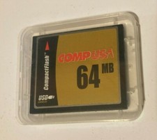 COMP USA 64MB CompactFlash Compact Flash USB Enabled Flash Card