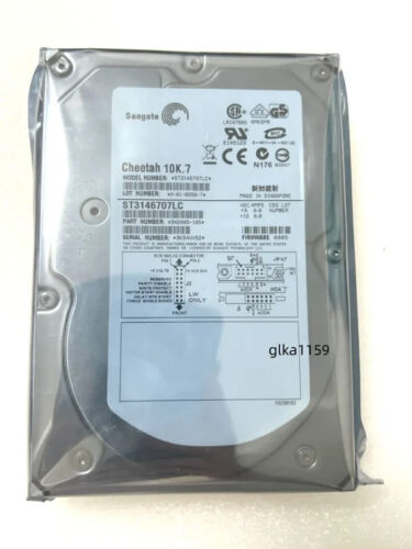 SEAGATE (ST3146707LC) 146GB 10K 3.5" SCSI HARD DRIVE HDD - Picture 2 of 3