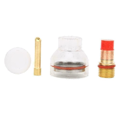 TIG Welding Torch Kit Parts TIG Torch Gas Lens Collet Glass Cup for TIG-17/18/26 - Picture 8 of 19