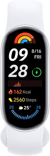 XIAOMI MI SMART BAND 9 SMARTWATCH AMOLED 1,62" SpO2 CARDIO FITNESS ARGENTO - Foto 2 di 4