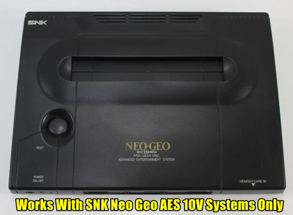 Fuente de alimentación adaptador de CA de 10 V para el sistema de consola SNK Neo Geo AES PRO-POW 3 NUEVO Foto 3 de 3