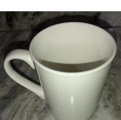 Royal Norfolk Off White Tall Stoneware Coffee Mugs Dinnerware Cups-Set Of 4-NEW - Picture 6 of 6