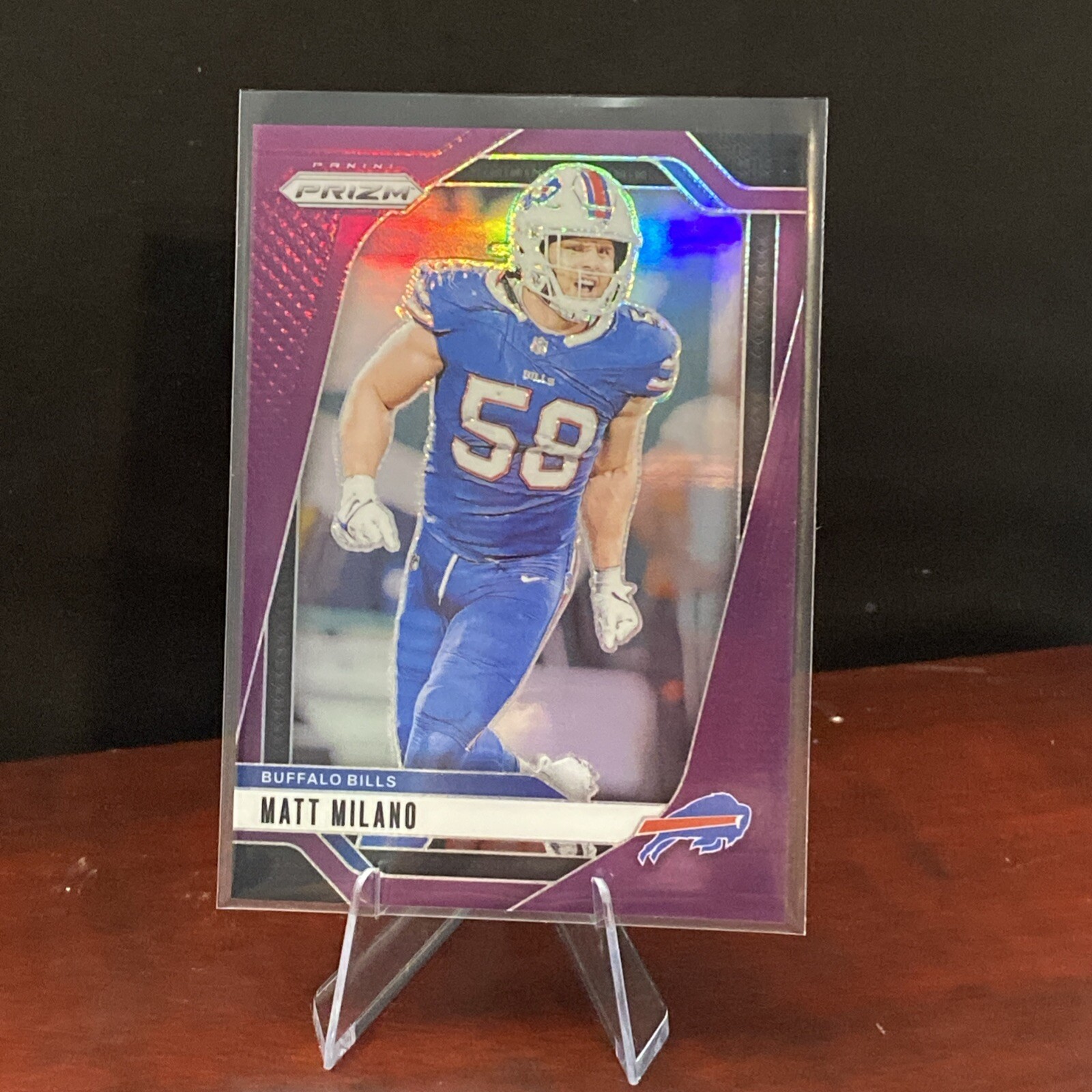 🔥2024 Panini Prizm Matt Milano Purple 63/125🔥