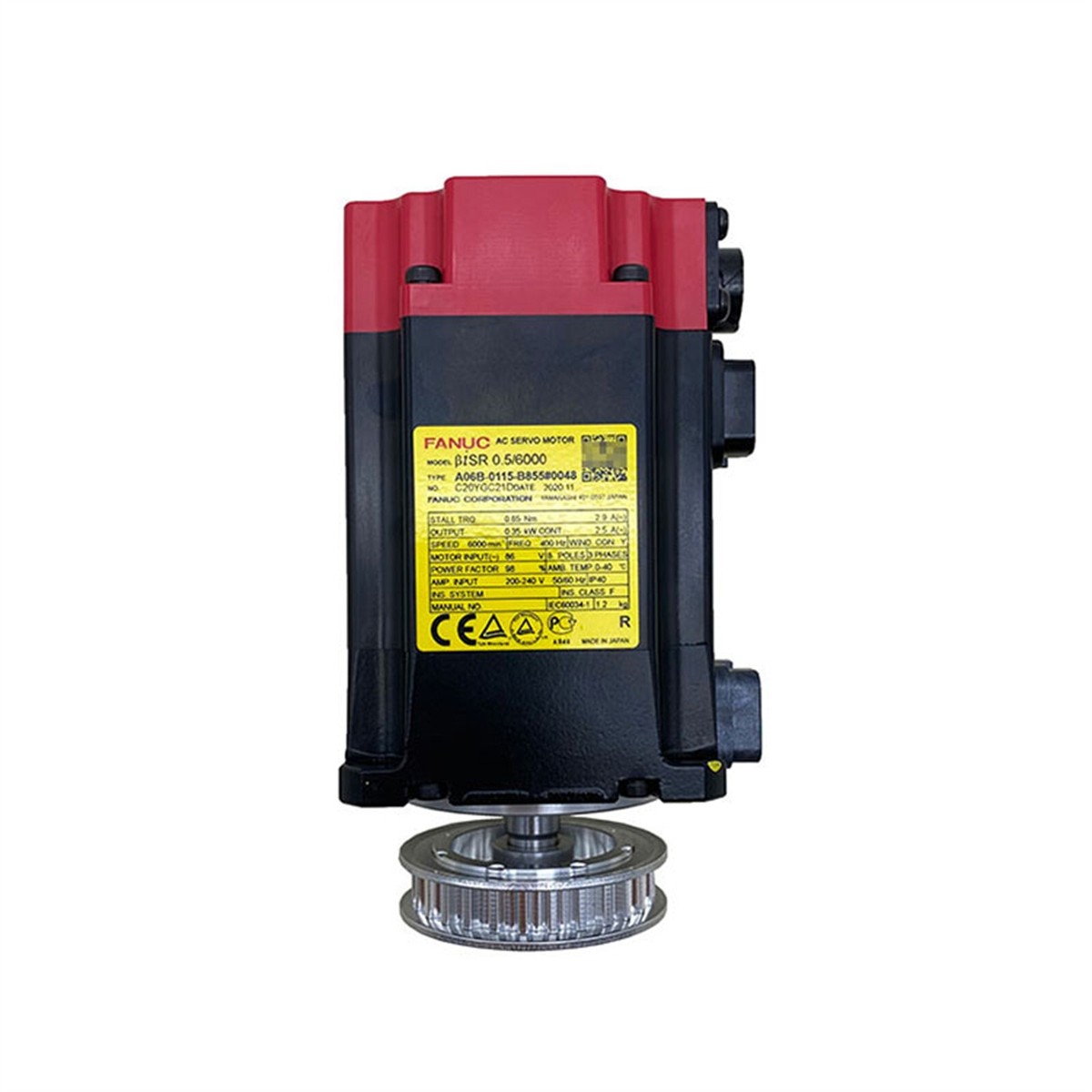 A06B-0115-B855#0048 Three-axis motor for FANUC LR Mate 200iD A06B-0115-B855#0048 Three-axis motor for FANUC LR Mate 200iD