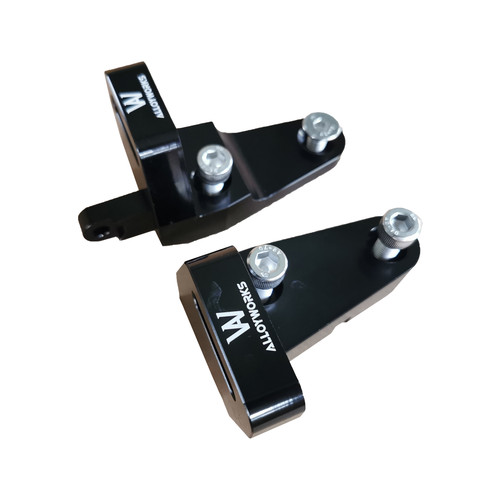 Upper+Lower Power Steering Bracket For Honda Civic B16 GSR P72 Type 1992-2000 - Picture 6 of 7