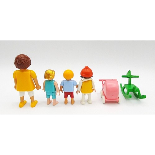 Lot of 6 Playmobil Children, Stroller & Rocking Horse Newer and Vintage - Imagen 3 de 3