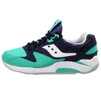 Saucony Grid 9000 Mens S70077-42 Navy Blue Green Athletic Running Shoes Size 8 on sale Saucony Grid 9000 Mens S70077-42 Navy Blue Green Athletic Running Shoes Size 8 on sale