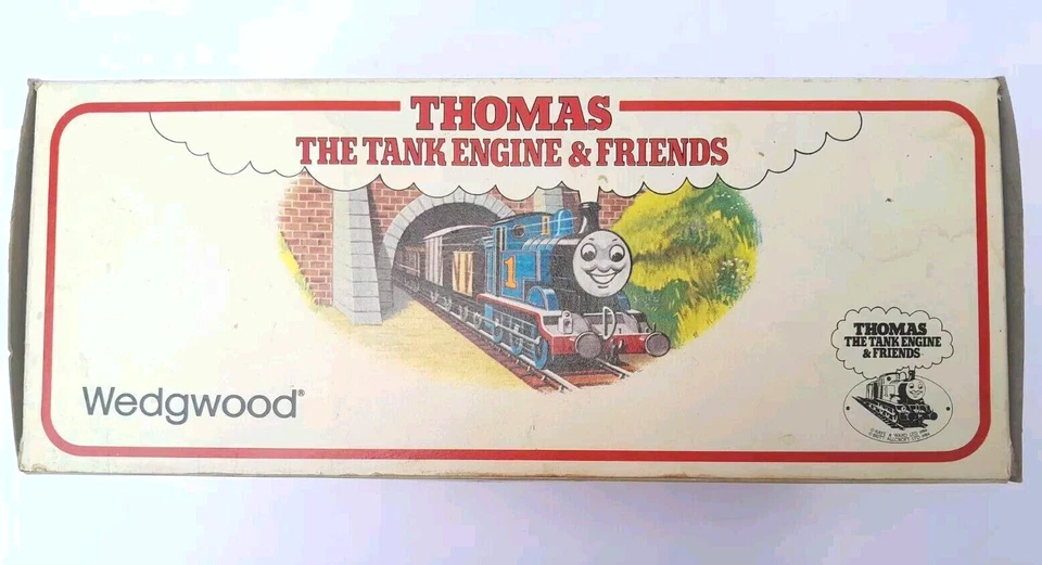 ВЕДЖЕВУД: ВИНТАЖНЫЙ 1984 THOMAS БАК ДВИГАТЕЛЯ, 2 ИЗДЕЛИЯ КОМПЛЕКТ - В ОРИГИНАЛЬНОЙ КОРОБКЕ. - Изображение 3 из 4