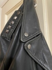 john varvatos misfits medium leather jacket