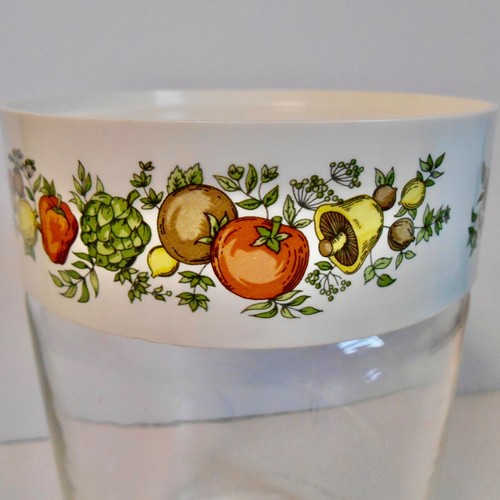Pyrex Stack N See Canister Spice O' Life 48oz 7" - Picture 3 of 7