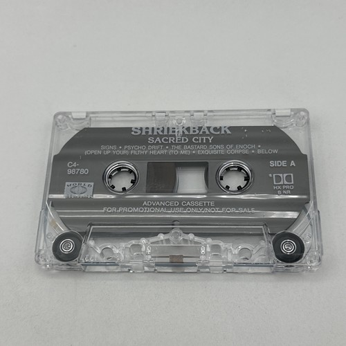 Shriekback Sacred City 1992 Capital Records Advance Promo Syth-Pop RARE HTF OOP - Picture 9 of 11