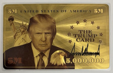 🦅 Donald Trump  Gold Card 5 Millions  💛  Statut, pouvoir & prestige réunis  💼