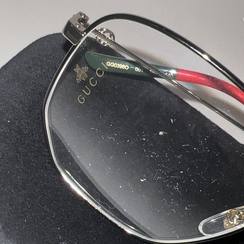 Gucci Damenbrille Urban GG0396O 001 gold/schwarz optisches Gestell mit Etui. Neu - Bild 9 von 12
