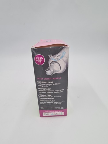 Chicco Duo Perfect Balance First Hybrid Babyflasche 9oz 2er Set Neu Offene Box - Bild 4 von 7