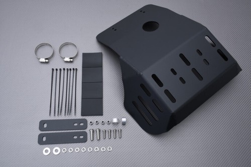 Cubre Carter Defensa Protector Motor Negro SUZUKI DR 650 SE DR650SE 1996-2010 - Picture 1 of 5